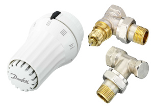 Комплект термостатический RAE, RA-FN, RLV-S угловой, Ду15, 6 бар