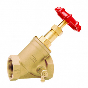 Вентиль запорный под трубку CIM 999UN, 3/4", ВР Cimberio