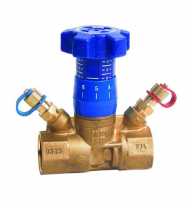 Вентиль балансировочный 3/4", с переменным проходом Cimberio