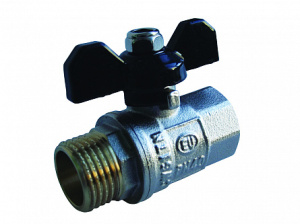 Кран шаровой Comfort (ручка-бабочка) 1" ВР-НР EU.SD8004100 1 (Арт.:EU.SD8004100 1)