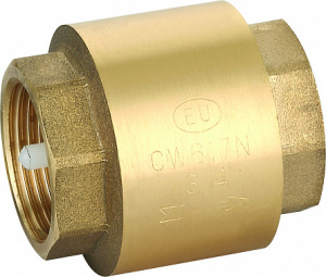 Клапан обратный с пластиковым золотником 1/2" ВР-ВР (Арт.:EU.ST4001036 12)