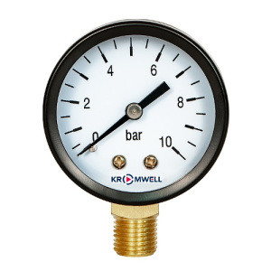 Манометр 1/4", 0-10 бар Kromwell