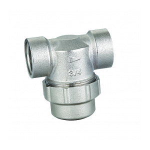 Фильтр Т-образный 3/4", ВР-ВР, сетчатый 300 мкр, Kromwell