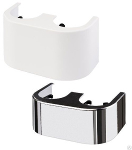 Панель декоративная для узлов нижнего подключения, прямых (SX10010, SX10014), хром