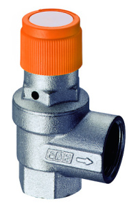 Клапан предохранительный автоматический 1/2"х3/4", ВР-ВР, 6 бар, 160 град. FAR