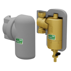 Дешламатор (сепаратор шлама) 1 1/4", ВР-ВР, с поворотным соединением, в теплоизоляции FAR