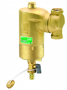 Дешламатор (сепаратор шлама) вертикальный, 1", ВР-ВР, с магнитом FAR