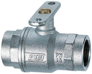 Кран шаровой 2-х ход., зонный 1" ВР-ВР