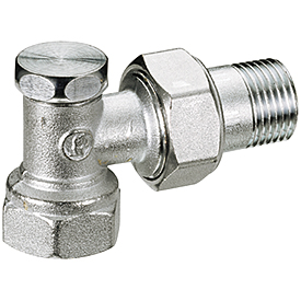 Клапан угловой отсечной R16D2, 3/4", хромированный