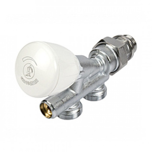 Узел термостатический компактный микрометрический для однотрубных систем, 1/2"х16