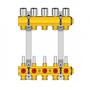 Комплект коллекторов для комплектации смесительного узла R557R-1, 1" x 3/4"E /6