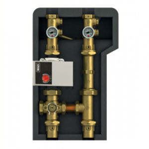 Котельная группа быстрого монтажа 2" x 1"1/4, DN32, без смесительного клапана, Giacomini