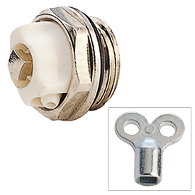 Воздухоотводчик ручной для радиаторов 3/8"