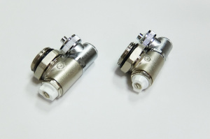 Комплект с ручным воздухоотводчиком и сливным краном Gekon