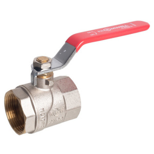 Кран шаровой (ручка-рычаг) 1 1/4" внутренняя - внутренняя резьба