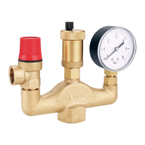 Группа безопасности котла Kromwell 1"х1/2"