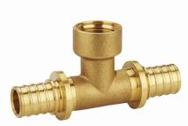 Тройник-переходник с внутренней резьбой аксиальный 20х1/2"x20 Kromwell