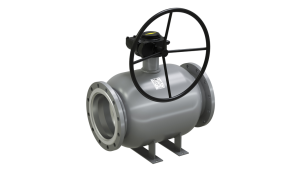 Кран шаровой ЦФР из стали 20 Ду200 Ру1,6 (полн) с редуктором