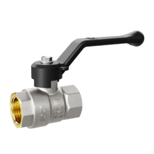 Кран шаровой латунный LD Pride 47.50.В-В.Р Ду 50 Ру 25 рычаг