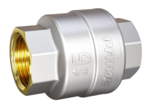 Клапан обратный, пружинный, латунный шток LD Pride 58.25.В-В