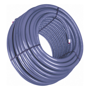 Труба Radi Pipe PE-Xa/EVOH, PN10, ф16х2,2 мм, бухта 100 м, в теплоизоляции 6 мм, цвет синий USYSTEMS