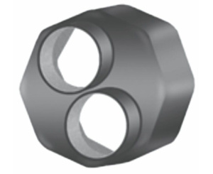 Заглушка термоусаживаемая концевая Twin d20-40/D140 '1И