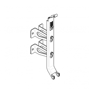 Кронштейн настенный для гигиенических радиаторов (500 мм)