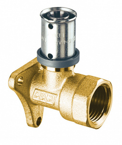 Пресс-уголок настененный, ВР, 1/2"-20*2 лат.(51 мм)