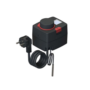 Привод MFR с электронным термостатом 5-90 °С, 230 В, 50-60 Гц, 5 Вт, 6 Нм, 120 с/90 °С, IP42