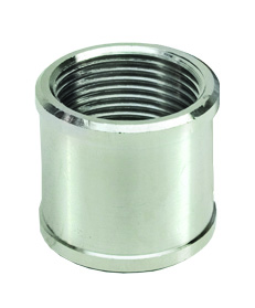 Муфта 1"х1", ВР-ВР, никелированная APE