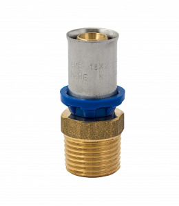 Пресс муфта НР 1/2"х20