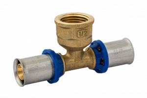 Пресс-тройник ВР, 1/2"х16 APE