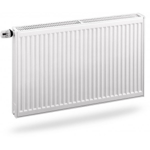 Радиатор стальной панельный EVRA Ventil Compact 33-400-1800, подкл нижнее правое, RAL 9016 глянцевый