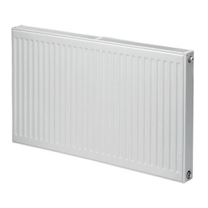 Радиатор стальной панельный Gekon Compact 22-300-0800, подкл боковое, RAL 9016 глянцевый