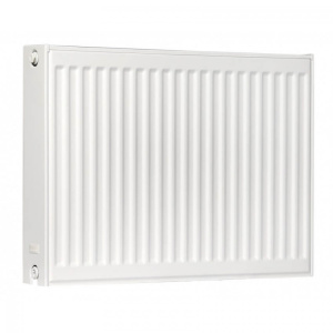 Радиатор стальной панельный EVRA Compact 22-600-0400, подкл боковое, RAL 9016 глянцевый