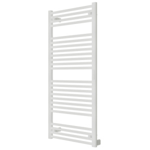 Полотенцесушитель бытовой электрический D-LINE DL-120-60-W, RAL 9016 мощность 330 Вт, Rifar