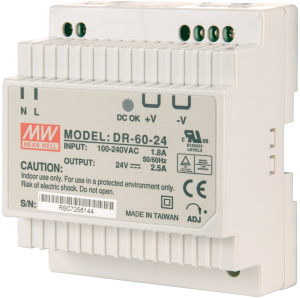 Блок питания (адаптер) 220/24 В, 60 Вт Gekon