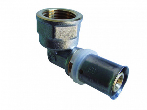 Пресс угольник с переходом на внутреннюю резьбу 26х3/4" (Арт.:EU.MY6705 26x34)