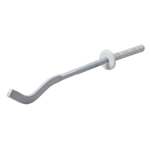 Кронштейн штыревой 180х7 мм, с дюбелем, узкий Kromwell