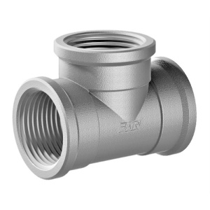 Тройник 3/4", ВР, хромированный FAR