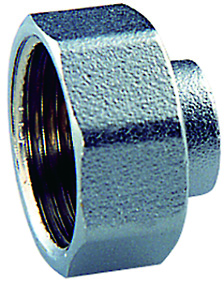 Переходник прямой (муфта), 1"х1/2", ВР-ВР FAR