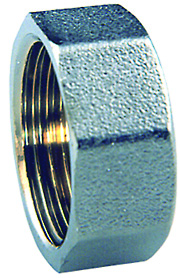 Заглушка для коллектора 1 1/4", ВР, хромированная FAR