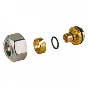 Переходник для многослойной и синтетической трубы, 18x(16x2,2)