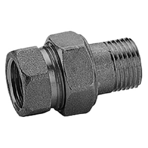 Прямой фитинг из 3 частей ("американка"), 3/4", ВР-НР, хромированный