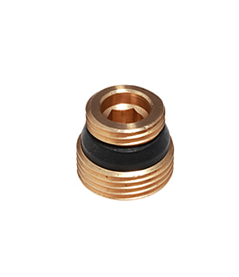 Переходник с герм. прокладкой 1/2" x 3/4"E для узлов нижнего подключения R383, R384, R387, R388