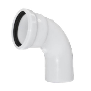 Колено конденсационное, ф80 мм, 90°, PP-R Gekon