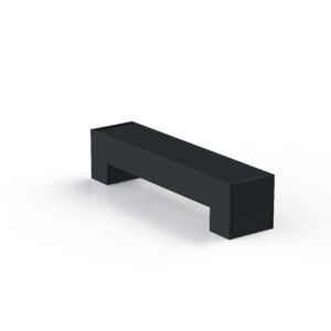 Конвектор напольный Gekon 13х200х23 ЗСН RAL7016_mat