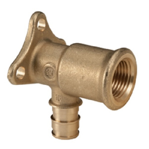 Угольник уст. с наст. креплением, с внутр. резьбой для системы GX, 16x1/2"F (L-52,5 мм)