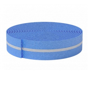 Лента демпферная с напускной лентой и клеевым слоем, 150x8 мм, рулон 25 м Henco