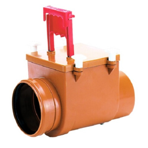 Канализационный затвор (с фиксатором) DN110 HL 710.1